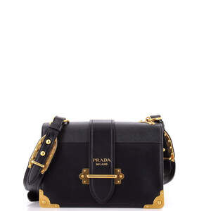 Prada Large Cahier Crossbody Bag